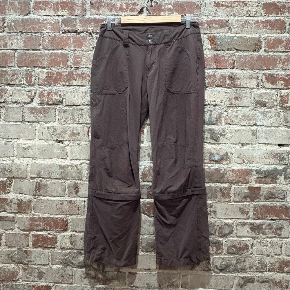 Patagonia Brown Zip Off Convertible Pants Size 4 Women's